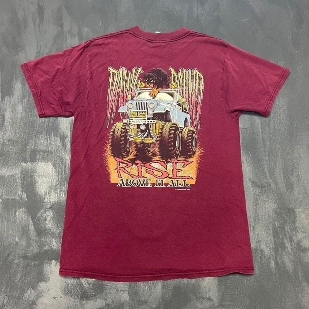 Vintage‎ Dawg Pound Shirt Mens Large Red 1990s Rise Above